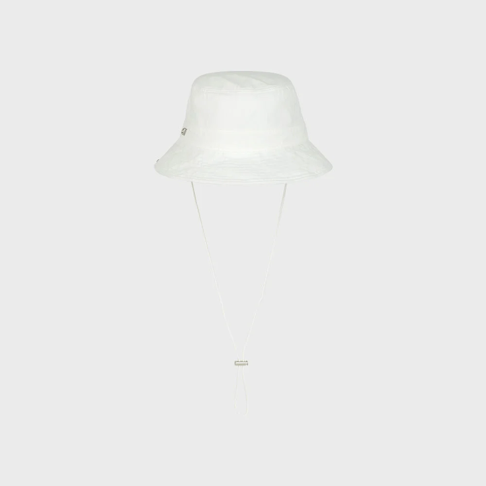 OV LOGO COTTON BUCKET HAT (CREAM)