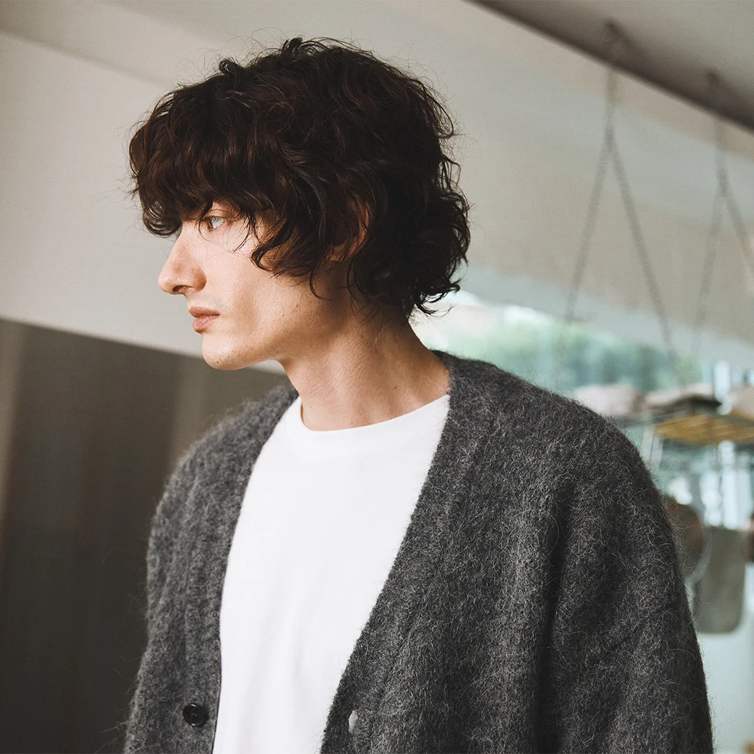 MAN ESSENTIAL LONG SLEEVE TEE WHITE
