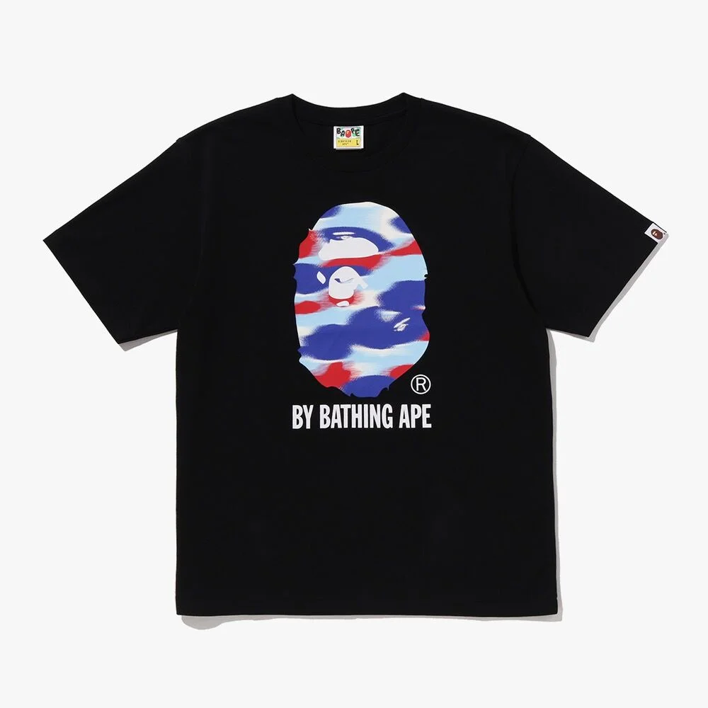 Screen 迷彩 BY BATHING APE T恤(M) BLACK