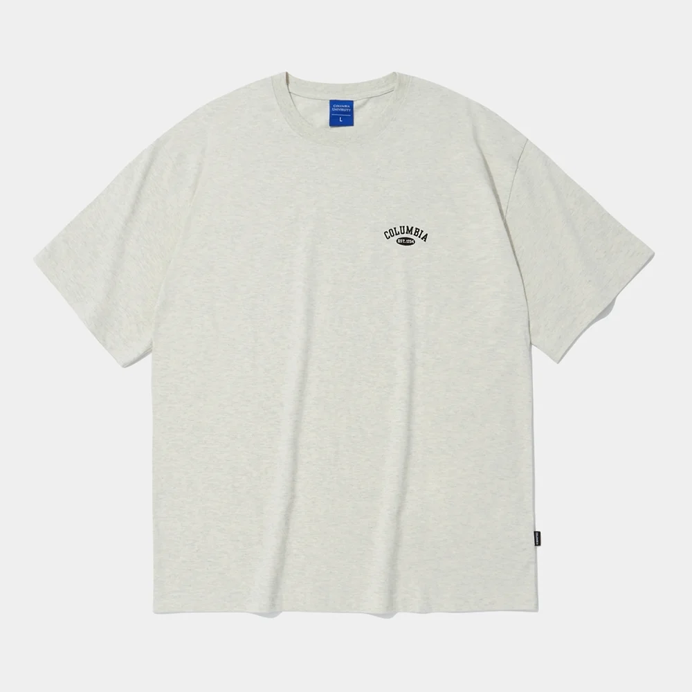 CU ARCH LOGO S/S T-SHIRTS OATMEAL