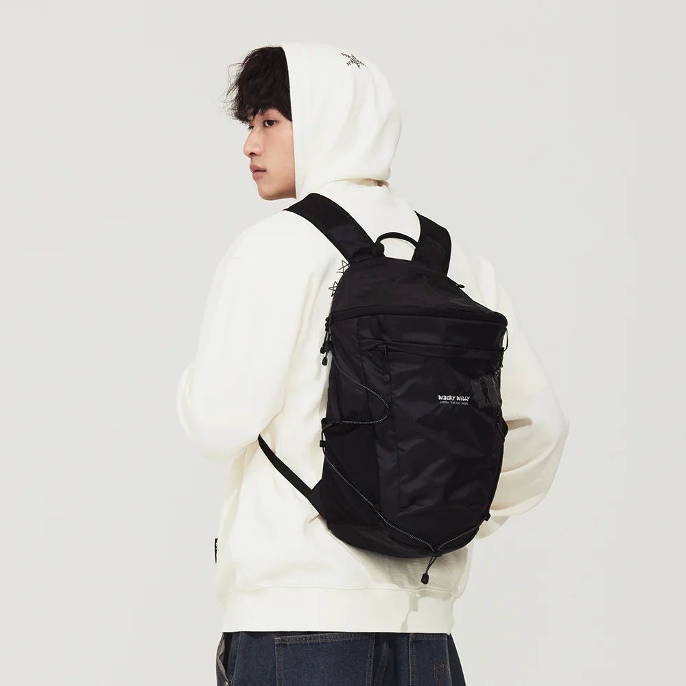 Kiki 流線 15L 黑色