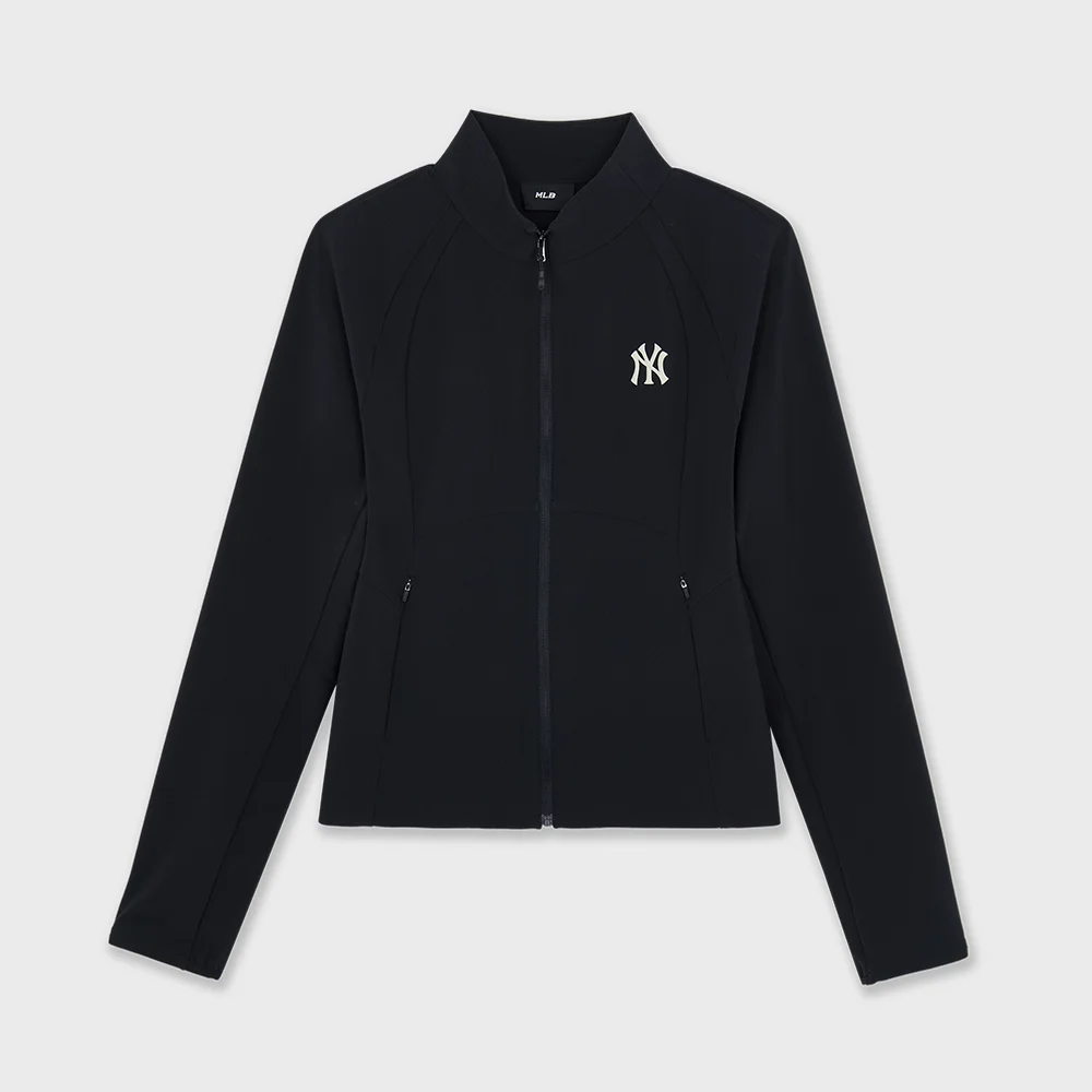 女裝 Athleisure 修身版型 防風外套 NY (Black)