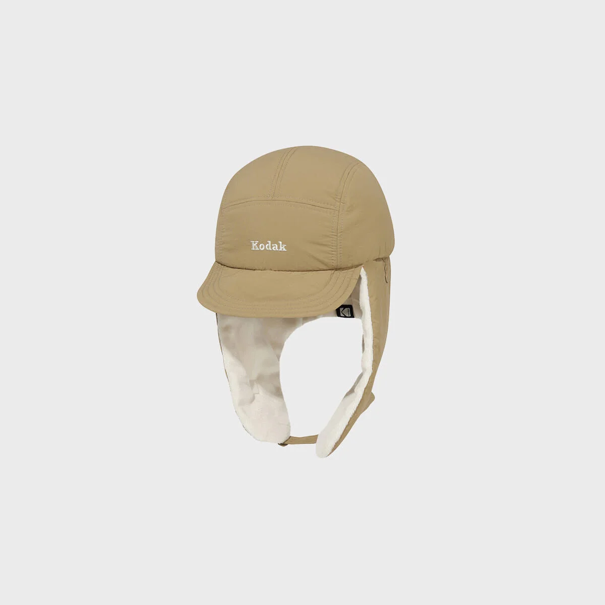 羽絨外套 Trooper 帽 BEIGE