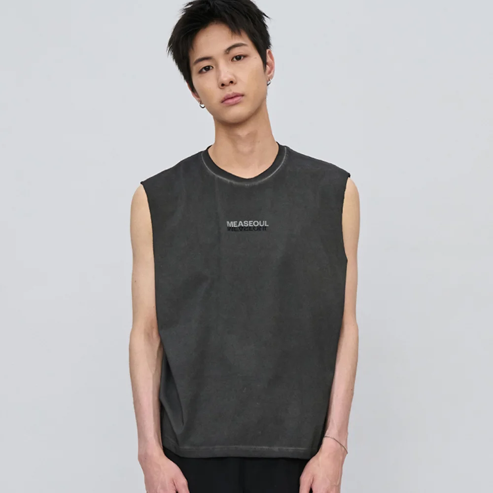 LOGO DYEING TANK TOP
