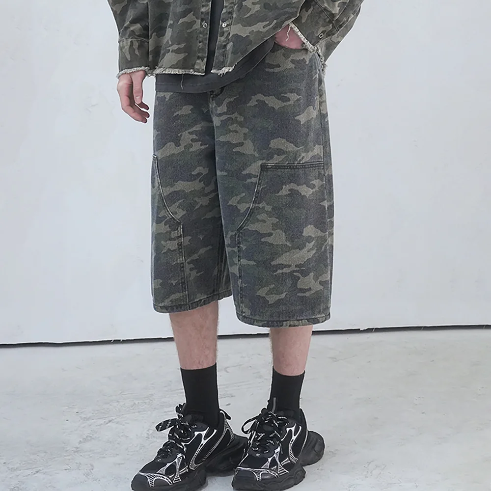 Carpenter Denim Shorts CAMO