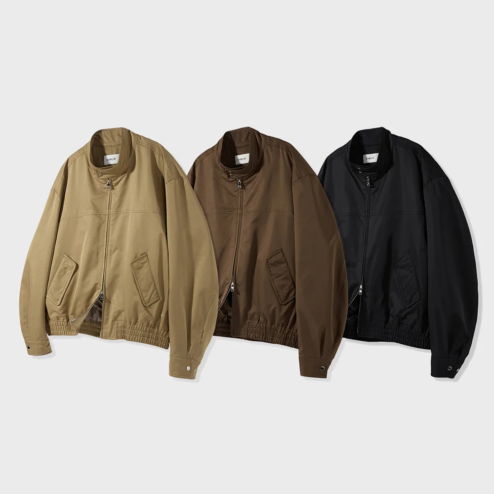2-WAY 寬鬆 Harrington 外套_3 color