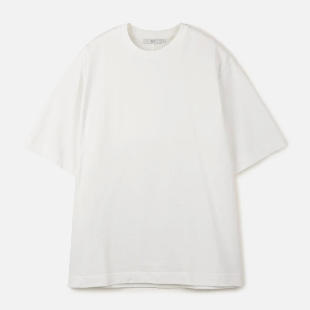 MODULATION SEAM TEE WHITE (247)