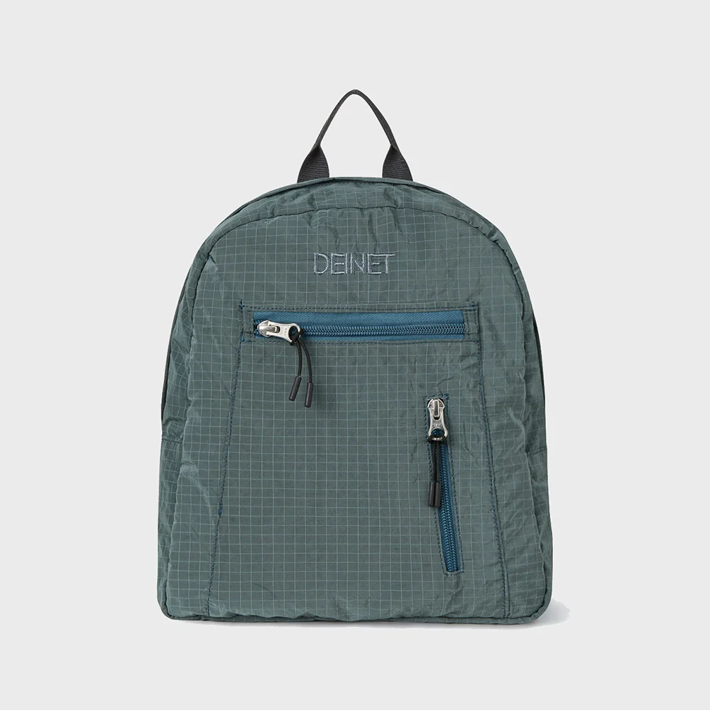 DEINET MINI BACKPACK IN GREY BLUE