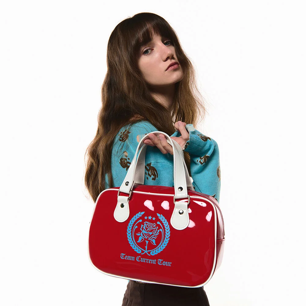 GLOSSY SQUARE BOWLING BAG