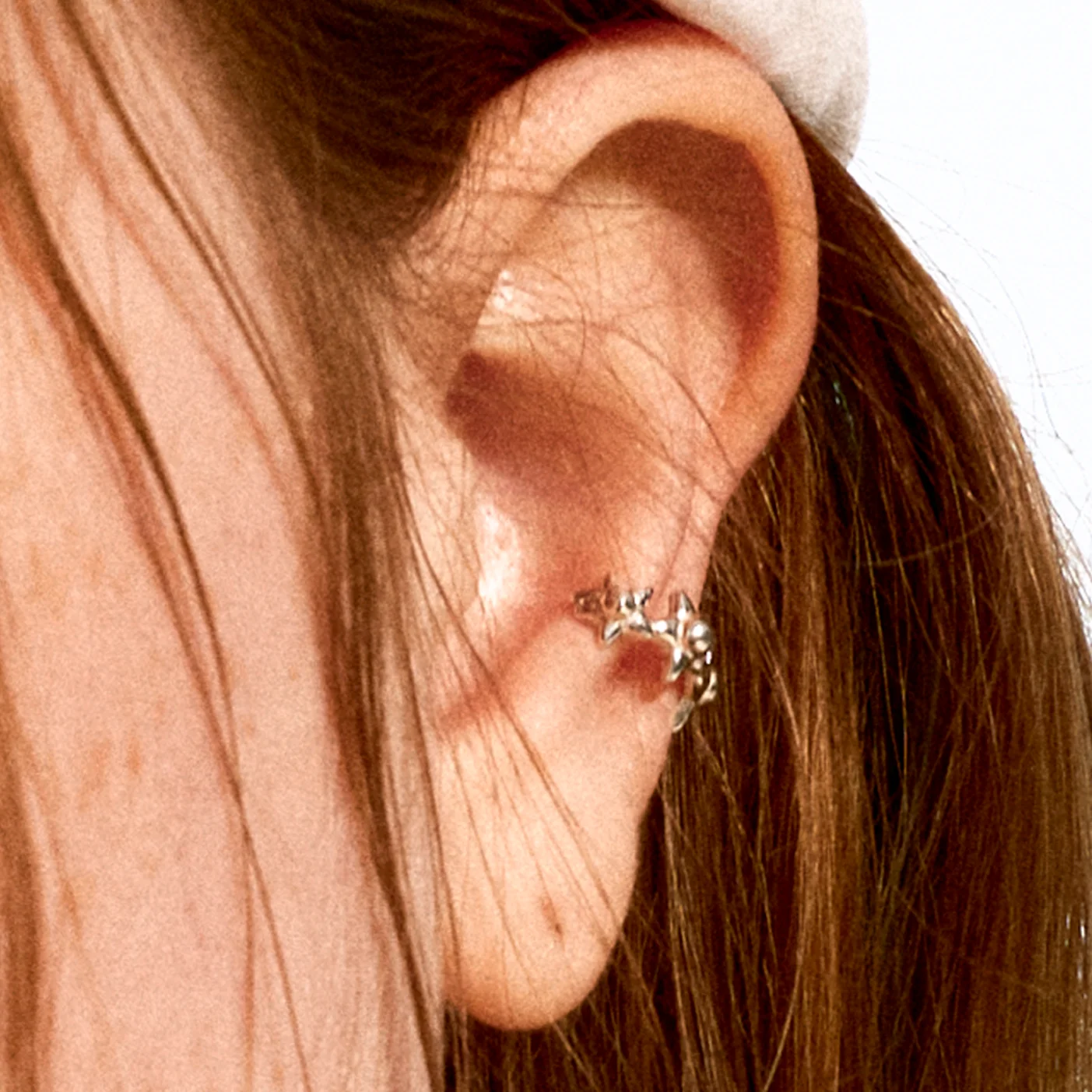 coterie ear cuff-silver