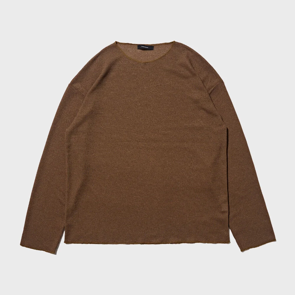 ROUND NET CUT KINT (BROWN)