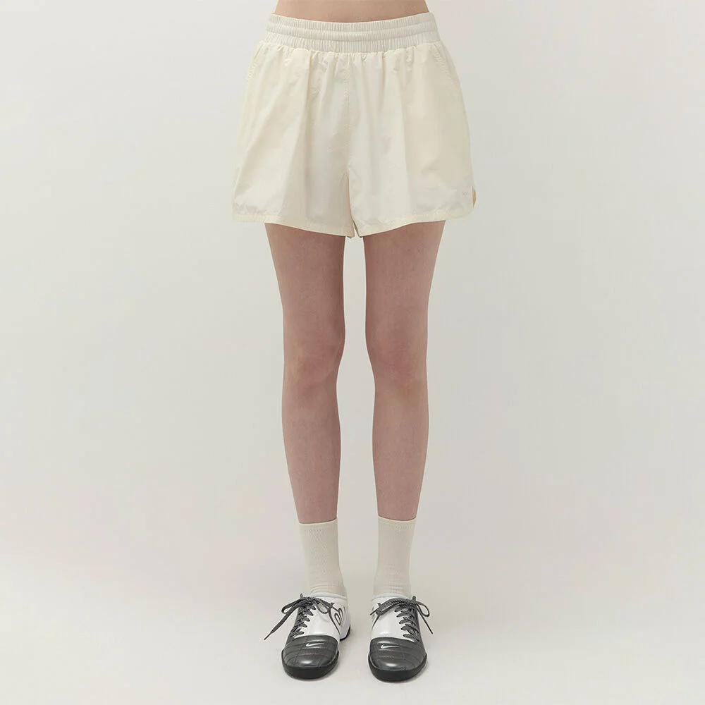 Nylon Shorts (Ivory)