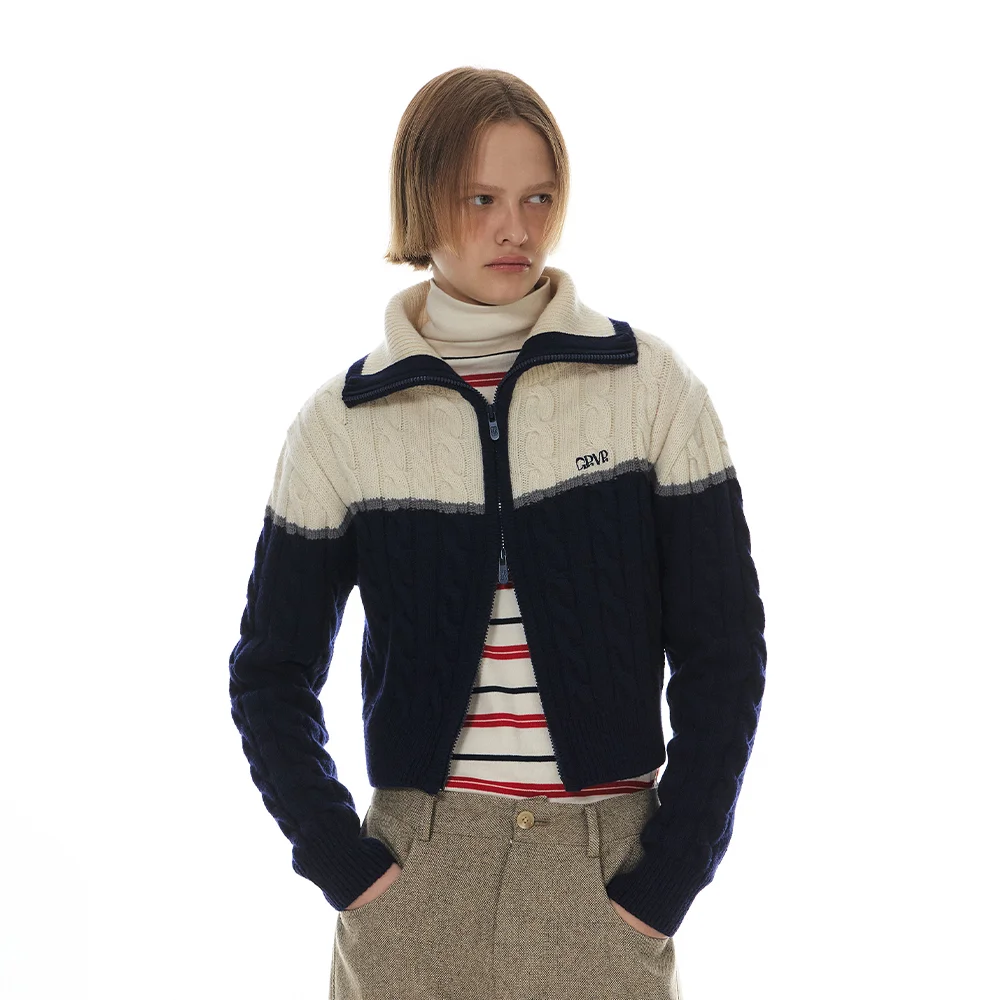 JAY KNIT ZIP-UP (3COLOR)