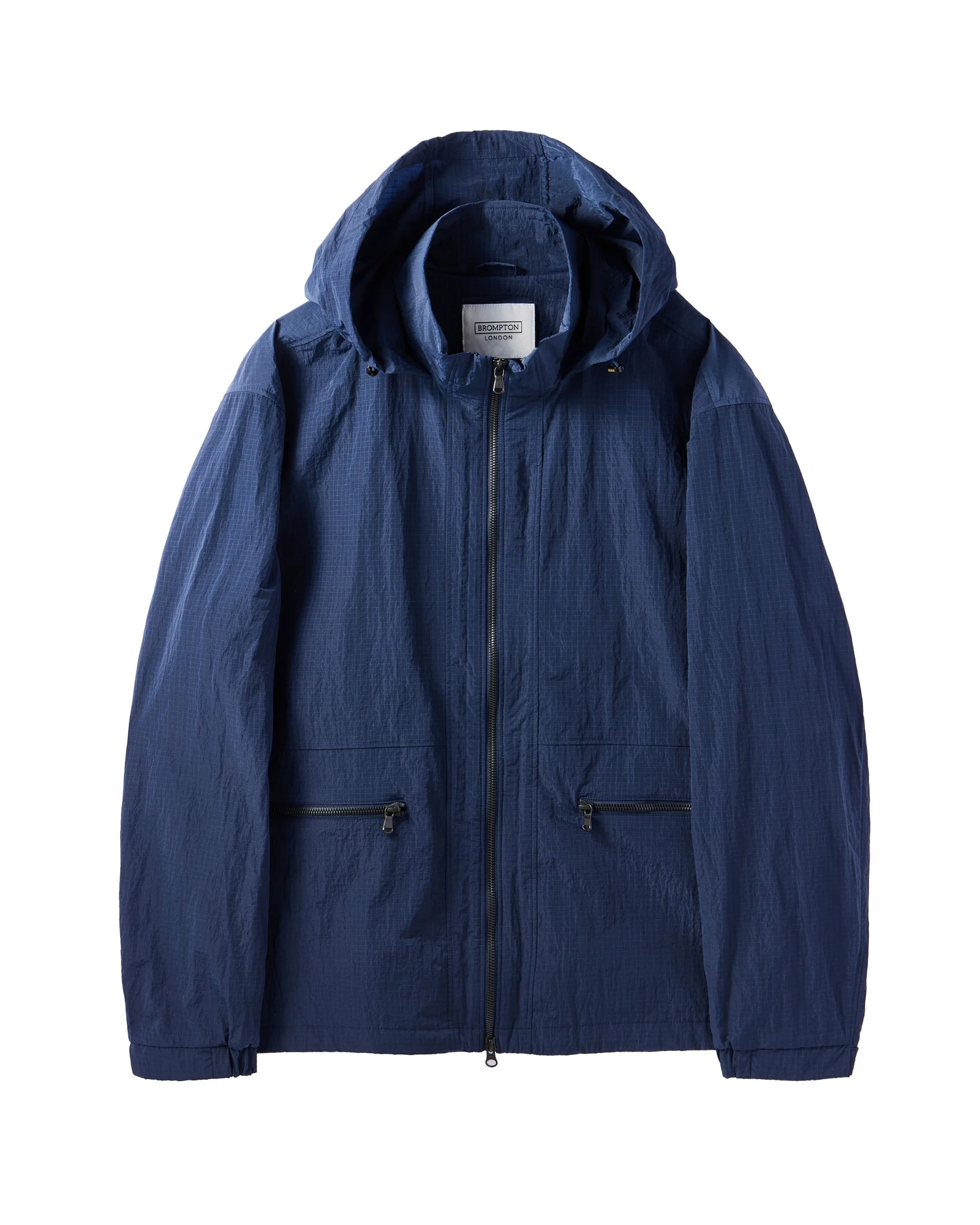 RIPSTOP HOODED JUMPER - NAVY (P242UJP431)