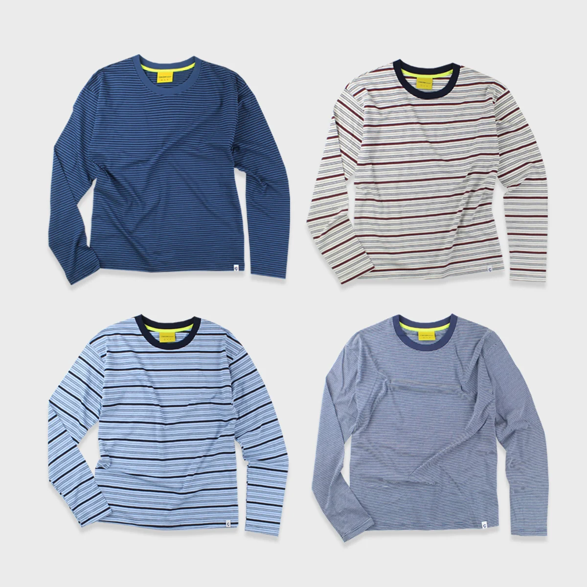 Cb multi striped L/S(4colors)