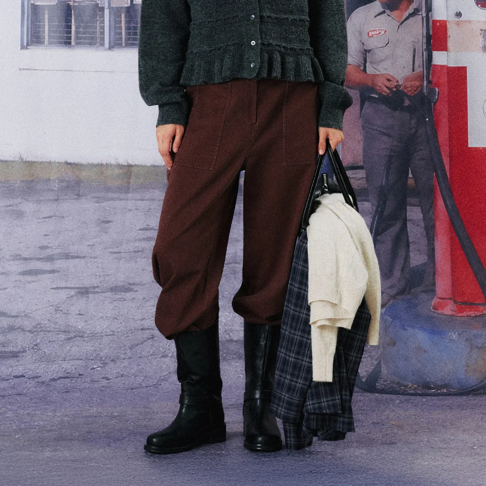 FADE FATIGUE PANTS_BROWN