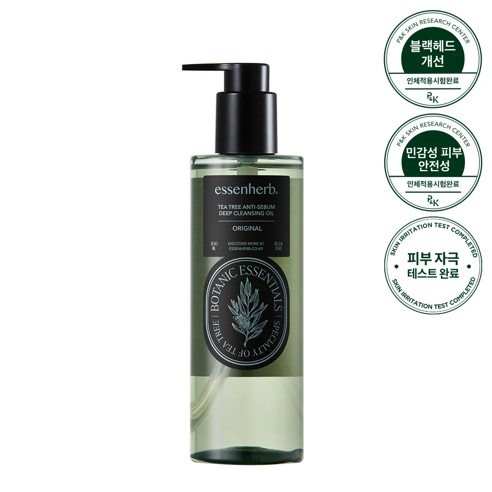 Essence Hub 茶樹 控油 深 卸妝油 300ml