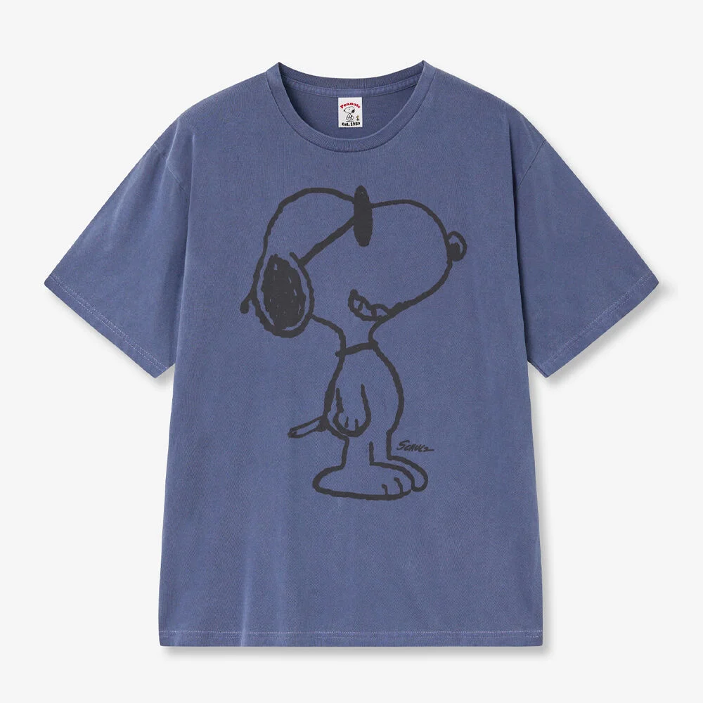 太陽眼鏡 史努比 Pigment T恤 (NAVY)