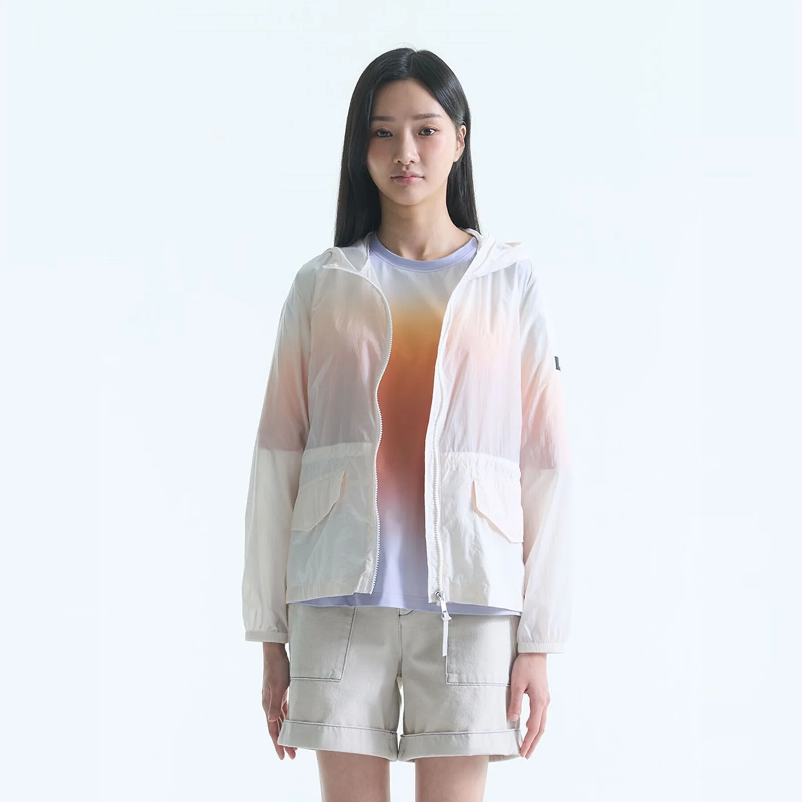 Extra 淺 連帽衫 短 外套 AAS26WOUT022LAI