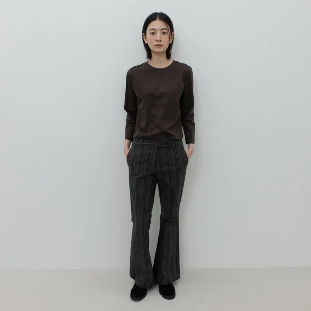 STRIPE BOOTSCUT PANTS / MULTI
