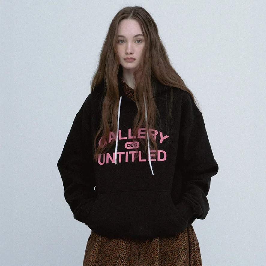 GALLERY UNTITLED HOODIE (BLACK/加絨)