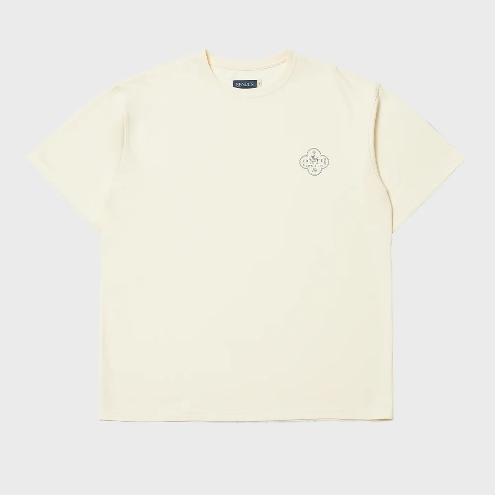 HERITAGE LOGO T-SHIRTS -IVORY