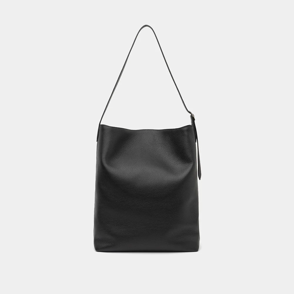 PERMANENT LEATHER BAG 02 (BLACK)