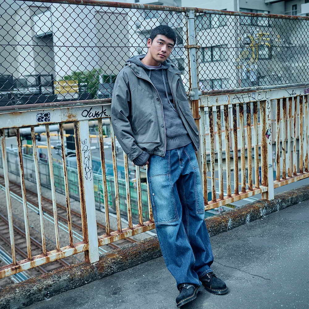 GARDENER STRAIGHT DENIM_RUST WASHED