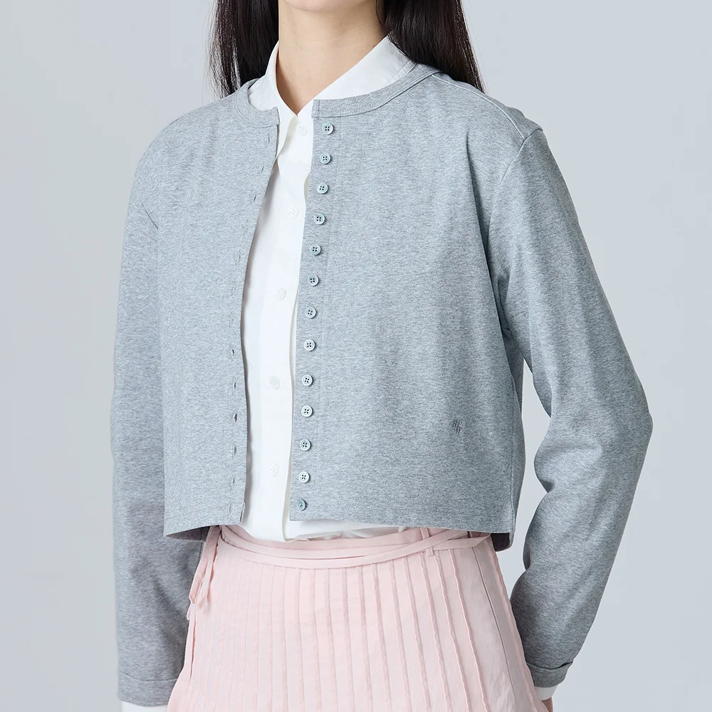 COTTON ESSENTIAL CARDIGAN - 6 colors