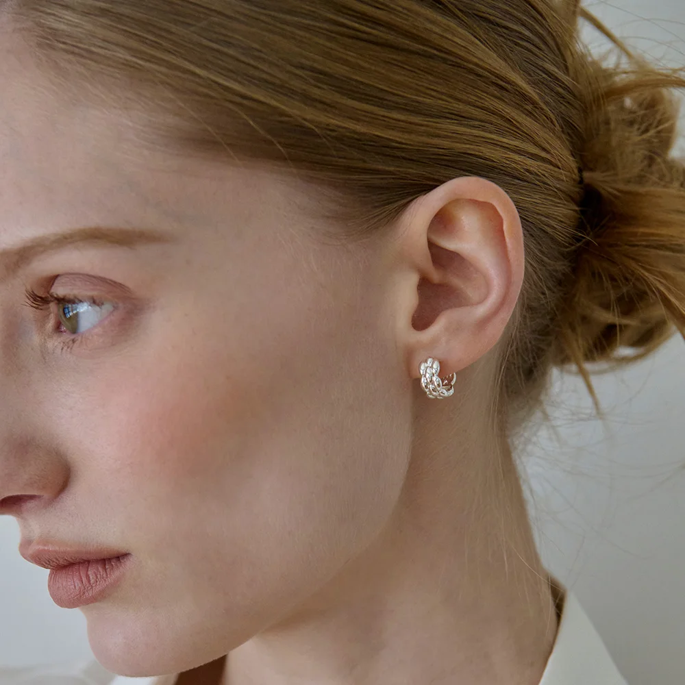 Dewdrop Row Earrings