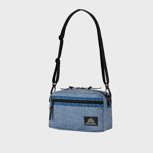 Gregory 鋪棉 肩部 化妝袋 M - BLUE DENIM (08JT5112)