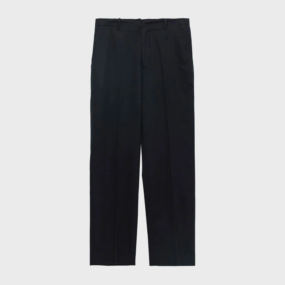 Straight Easy Slacks (Black)