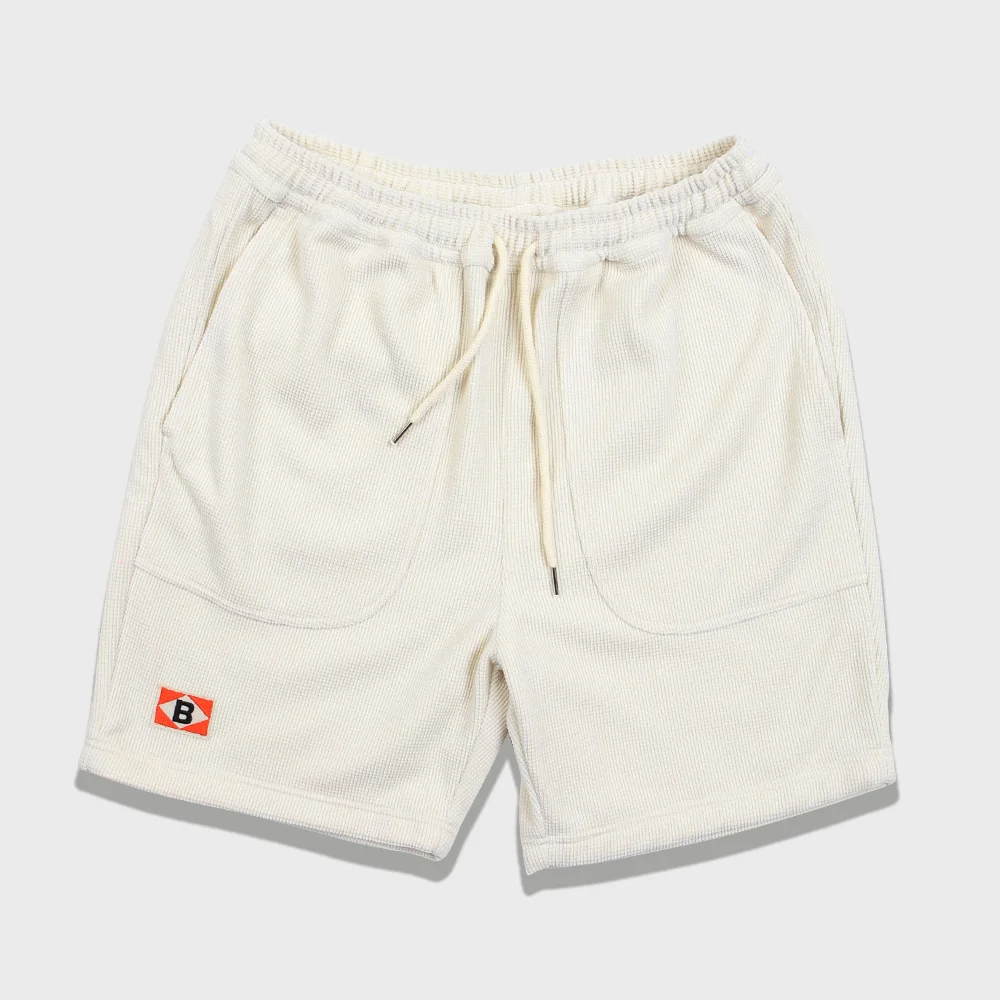 FLOWY SHORTS -IVORY