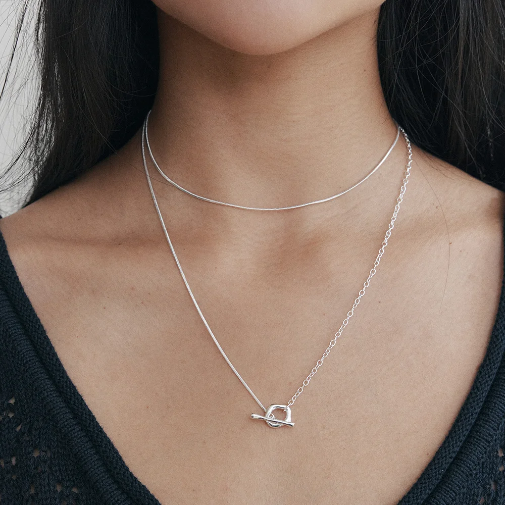 T-Bar Two way Necklace