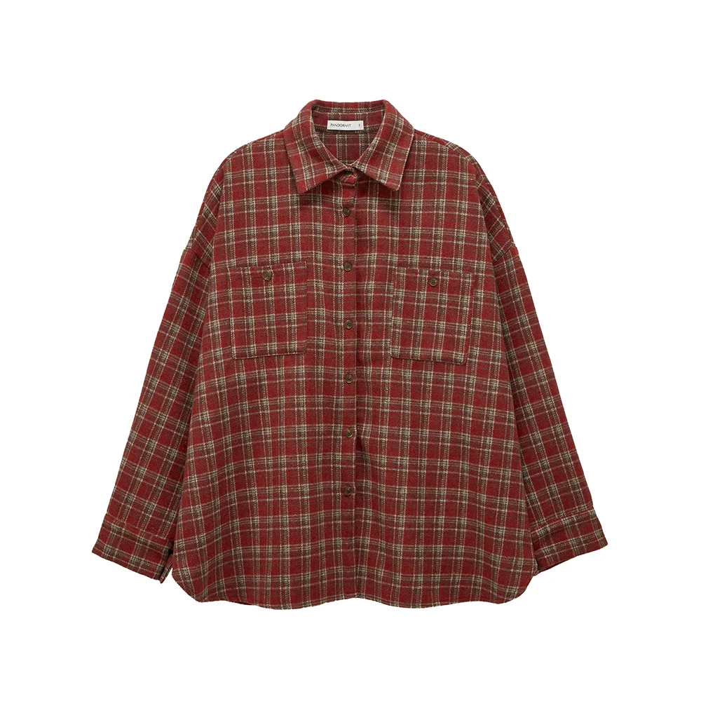 Tyler Check Shirt (red)