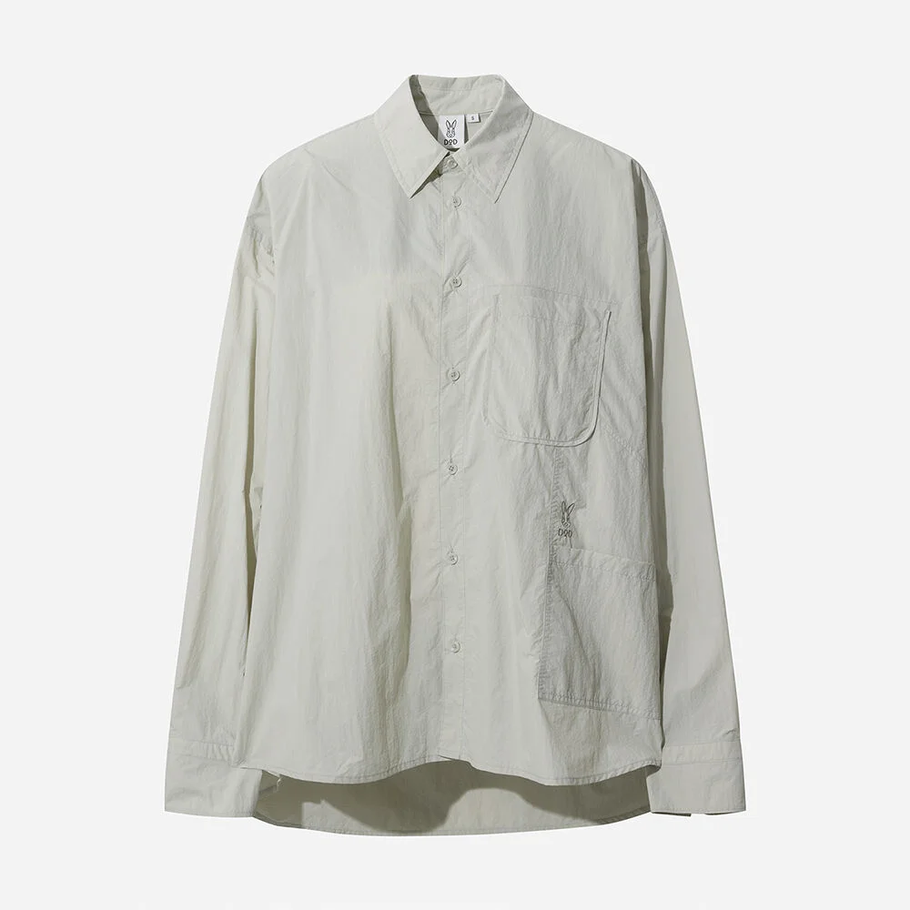 Rustle 輕量 寬鬆版型 襯衫(BEIGE)
