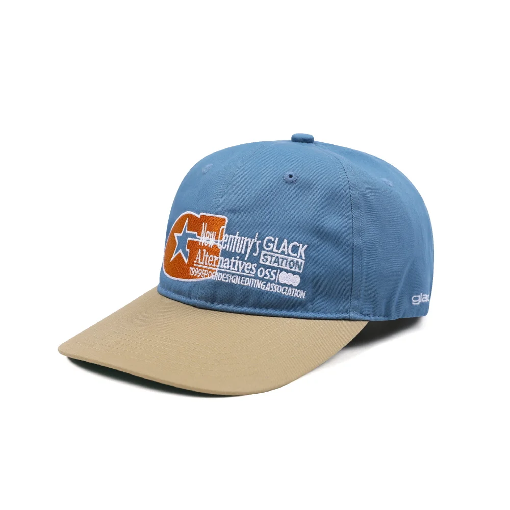 GC061 Mecanix 6拼接 帽 (LIGHT BLUE)