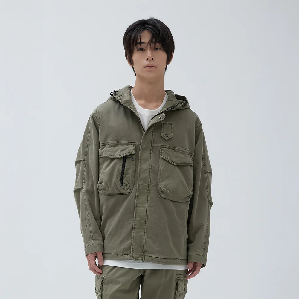 成衣染色 Terra 外套 Khaki