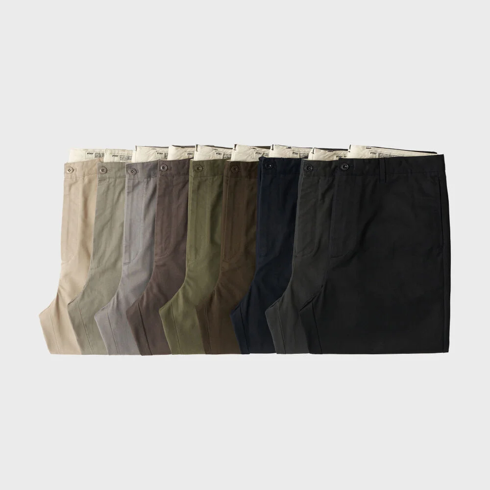 Washed Tapered Pants - 10 Color