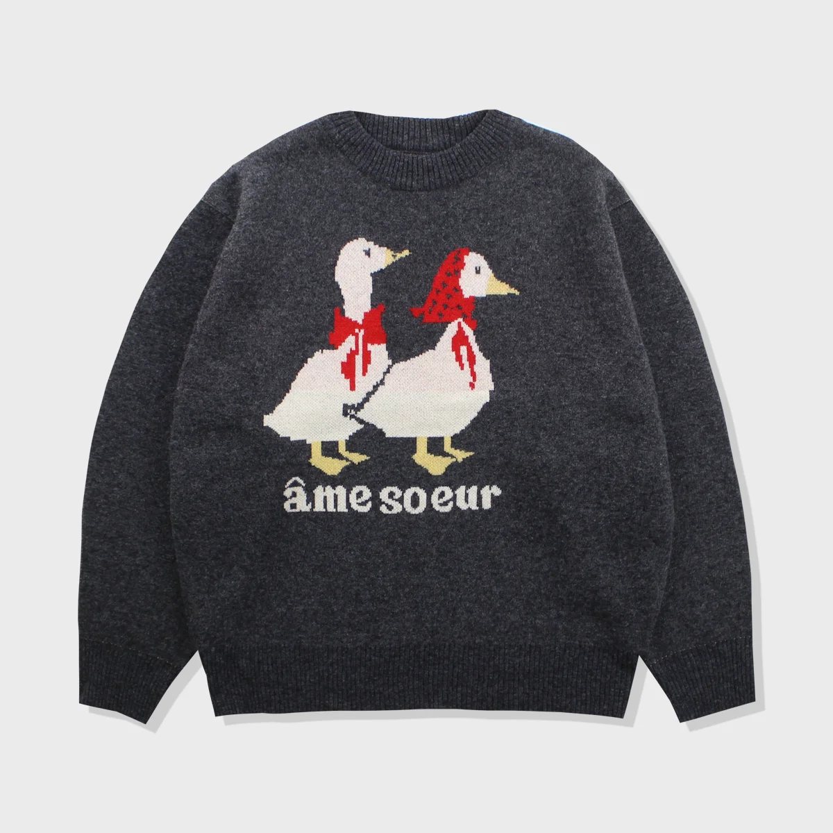 Animal knit(CHARCOAL)