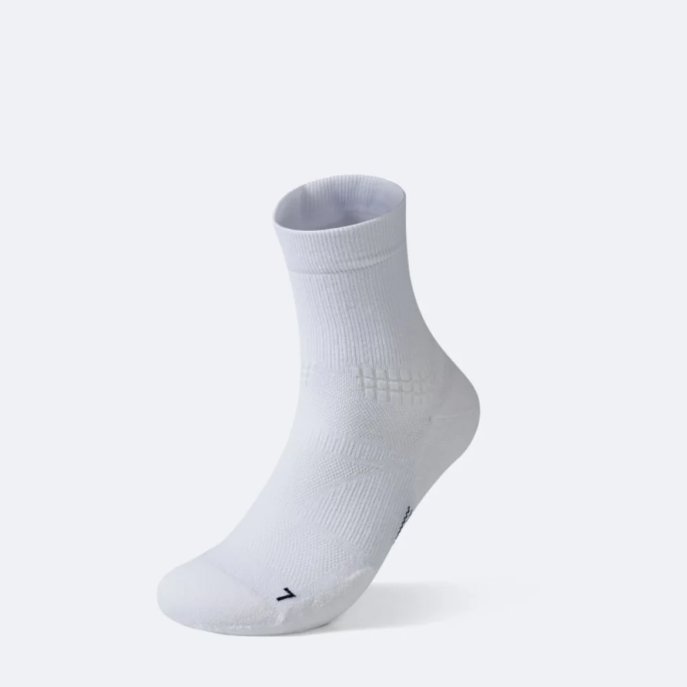 男裝 網球 毛圈布 高筒船襪_2KSSCSU003WH