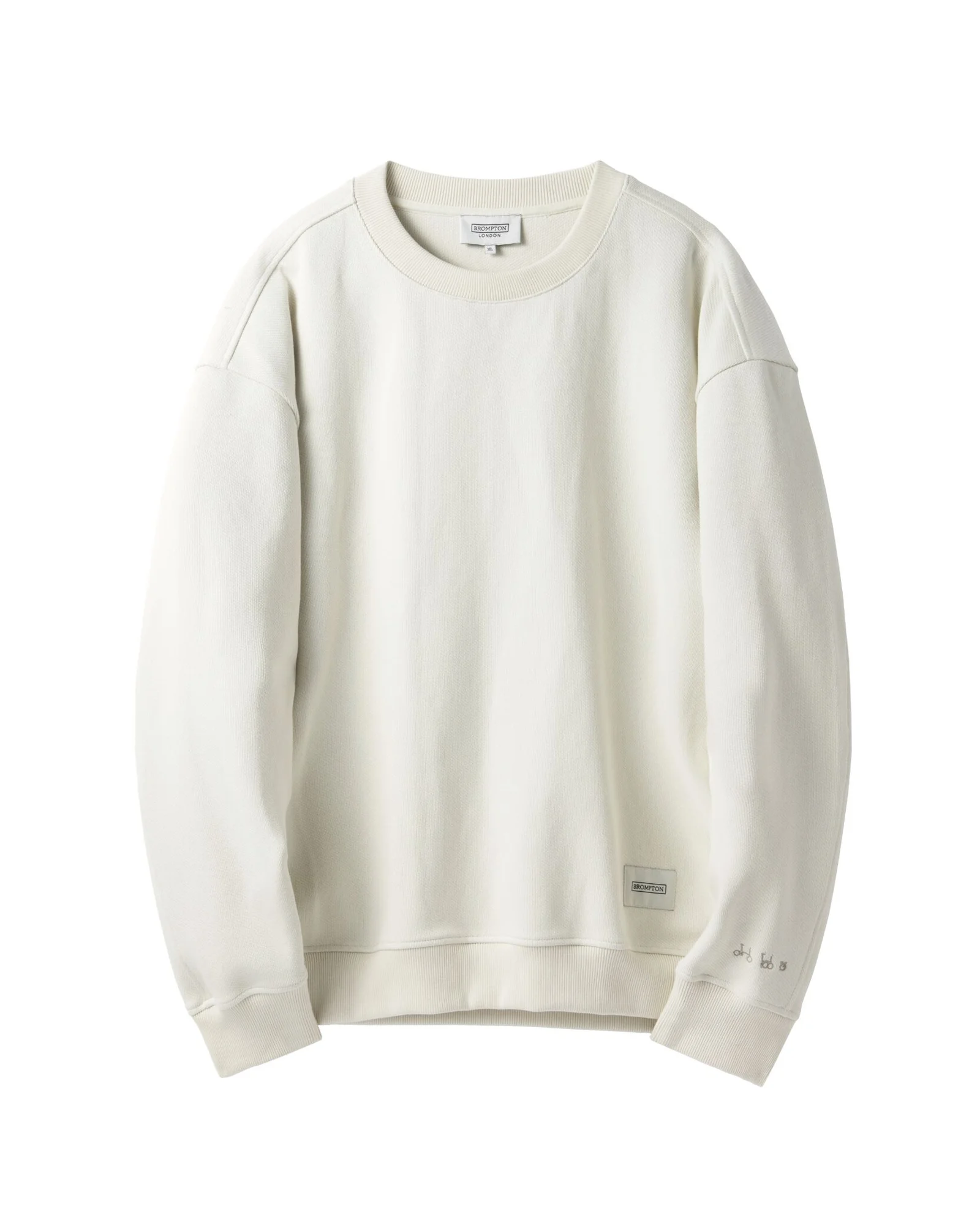 JACQUARD SWEATSHIRT - IVORY (P241USW405)