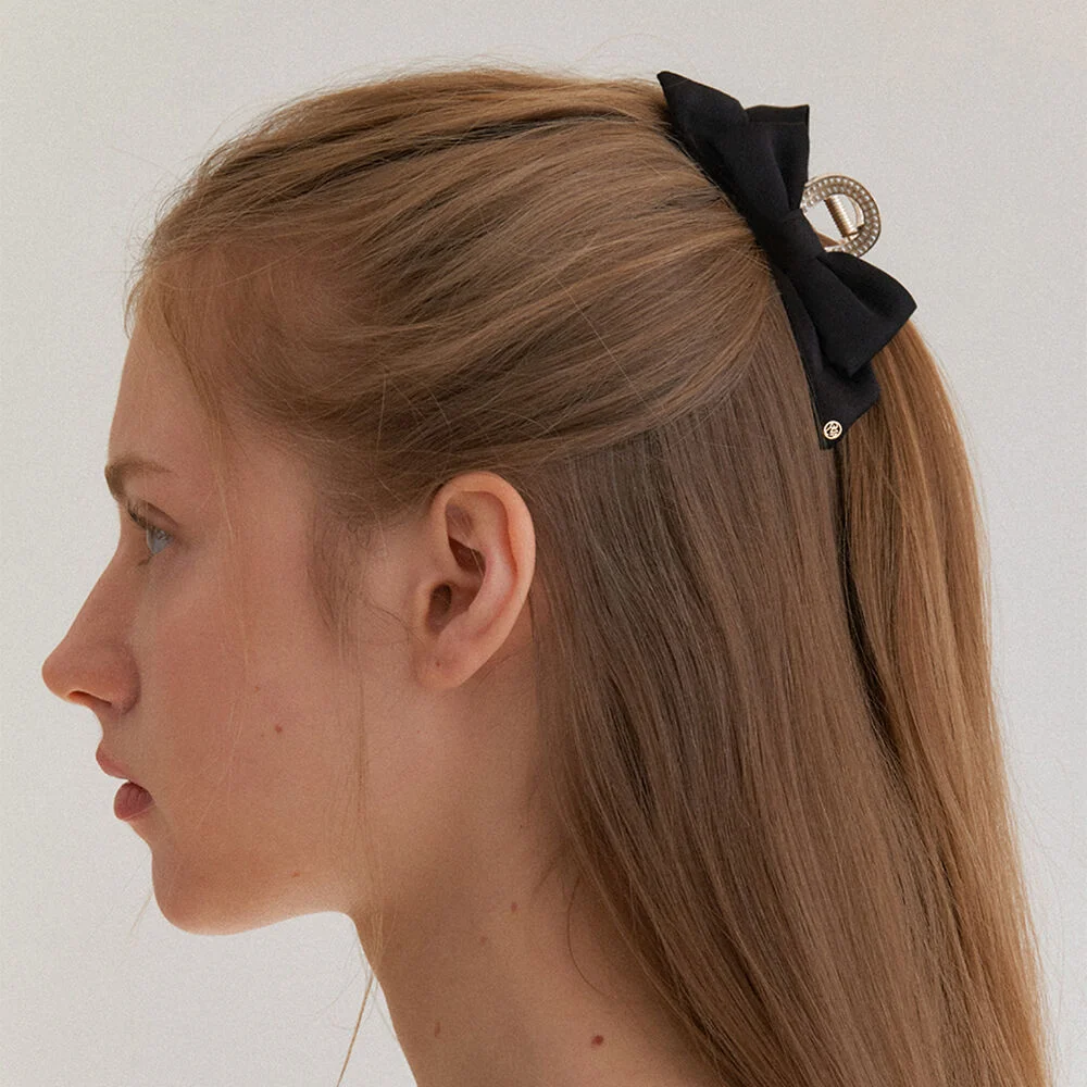 ELEGANTE ribbon hair clip_S HC041