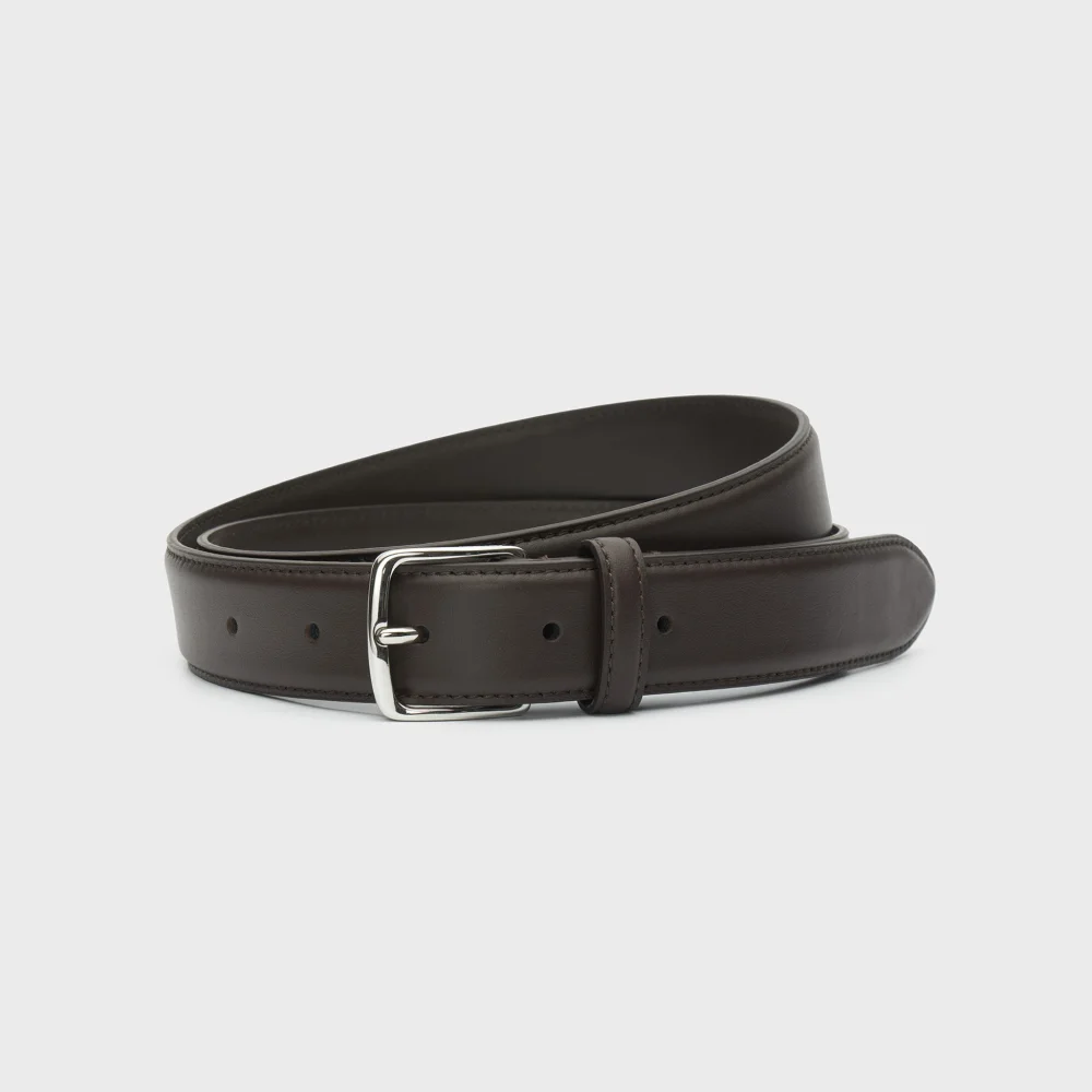 Italian Nappa Leather Belt - 2 Color