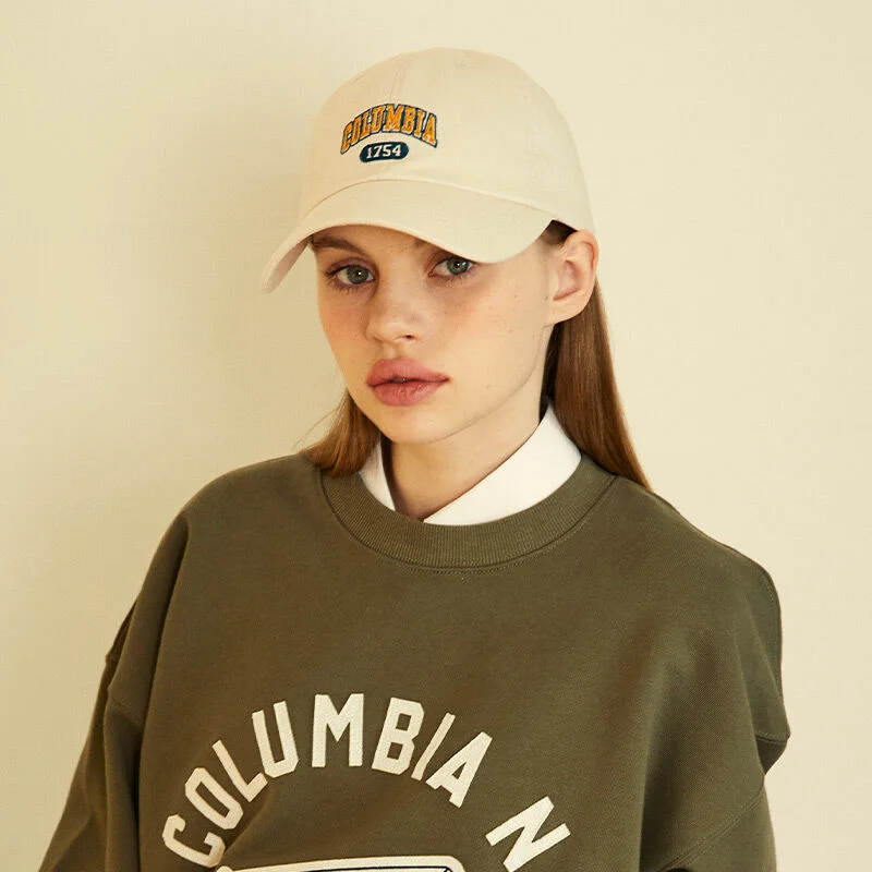 1754 ARCH LOGO BALLCAP 奶油