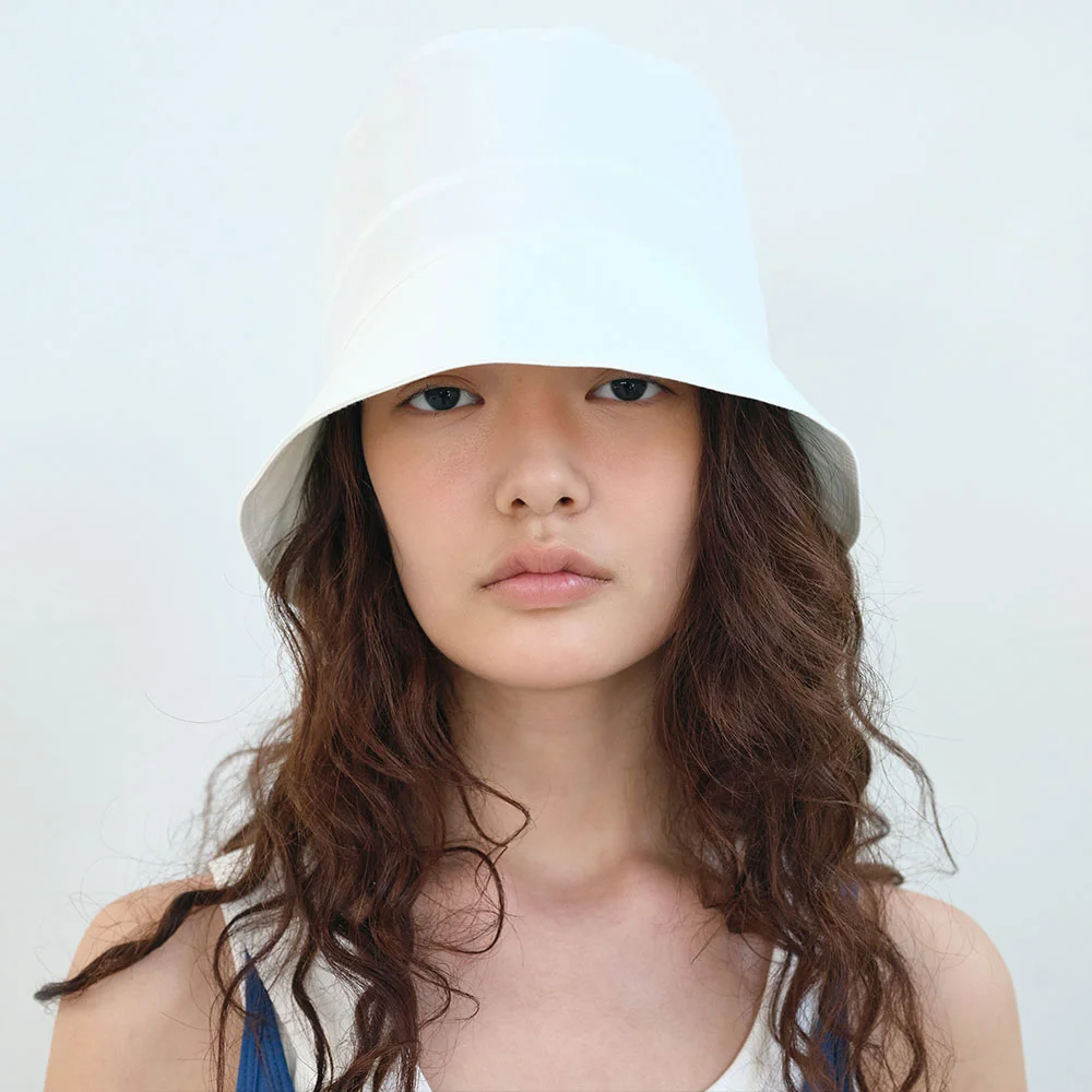 Comfy 純棉 漁夫帽 (White)