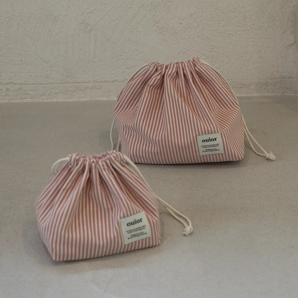 ouior chubby string pouch_pasta pink