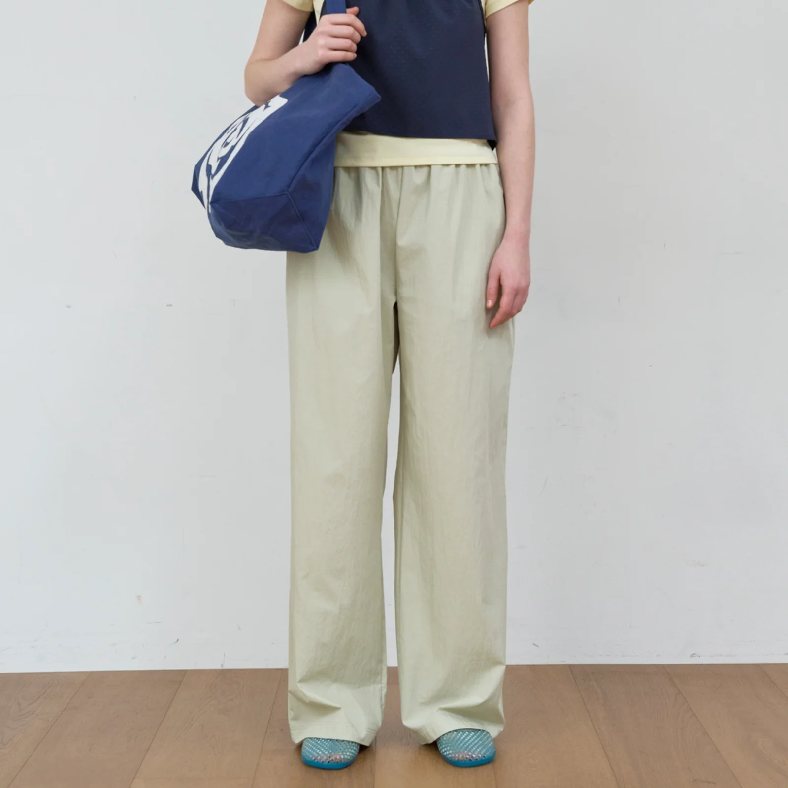 BASIC COTTON PANTS_MINT
