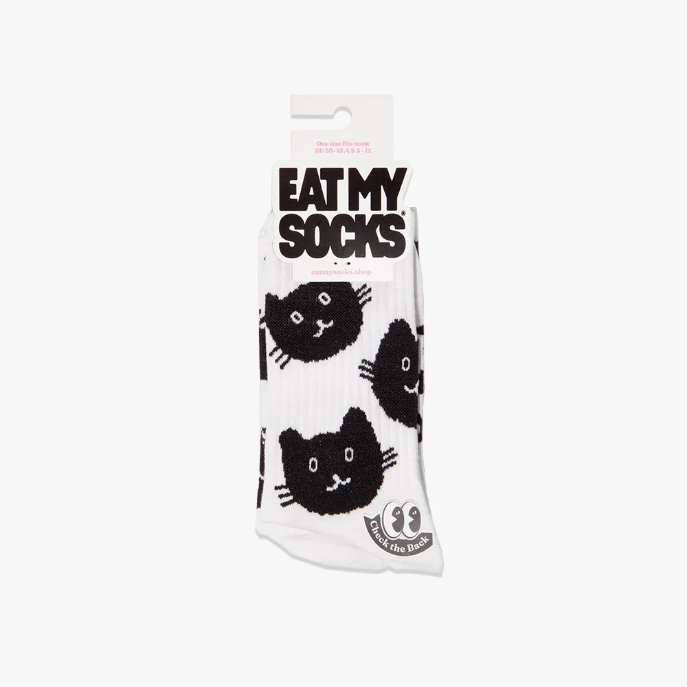 Eat My Socks Cat 貓 襪 襪