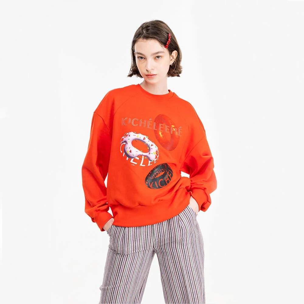 KINUTS jersey sweatshirt_red